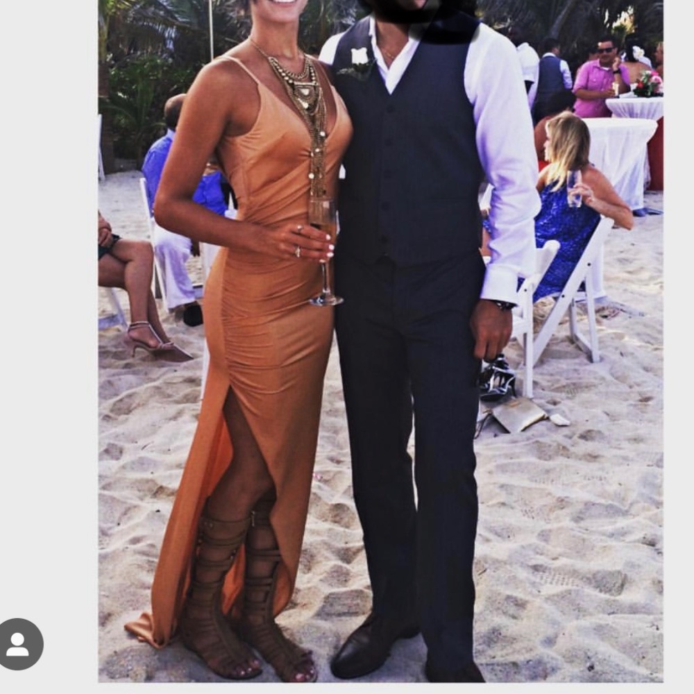 Beautiful High Slit Maxi Dress